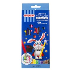 Карандаши цветные Пифагор 181574 12 цветов
