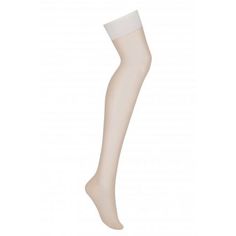 Чулки Obsessive S800 ecru S/M