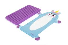 Детский надувной матрас Bestway Единорог со спальным мешком 76х132х10см 68111 BW