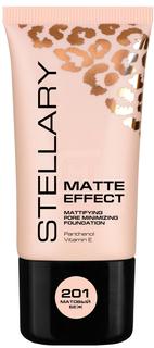 Тональный крем Stellary Matte effect 201 матовый бежевый 25 мл