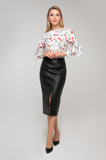 Блуза женская Петербургский Швейный Дом 1741 цв. белый р.48 RU