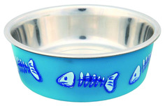 Одинарная миска для кошек и собак TRIXIE, сталь, 0.25 л