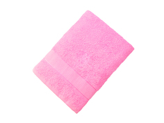 Махровое полотенце подарочное, 70х130, розовый, Ундина, УП-025-02 Aisha