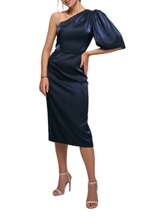 Вечернее платье женское Петербургский швейный дом 1379 синее 44