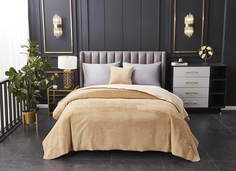 Sofi De MarkO Пл-Анб-160х220 Антуан (беж) Покрывало 160х220