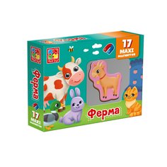 Развивающая игра Vladi Toys Набор магнитов Ферма VT3106-18