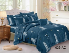 Комплект постельного белья Cleo Art Color евро cl830374