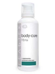 Гель косметический Гельтек Body care контактный с гидролизатом коллагена и алоэ вера 500мл