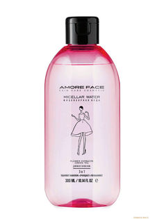 Очищающая мицеллярная вода 3 в 1 AMORE FACE 300 мл