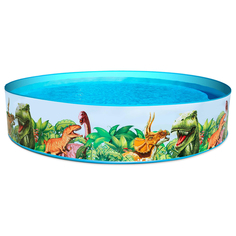Бассейн Bestway надувной Dinosaur FillN Fun, 244 х 46 см, 55001