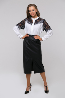 Блуза женская Петербургский Швейная Дом 1434 белая 52 RU