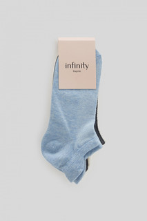 Носки женские Infinity Lingerie 31204410025 голубые 19-21