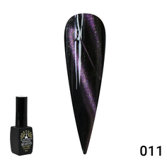 Гель лак кошачий глаз 24D Galactic Global Fashion 8 мл 11