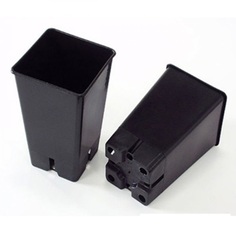 Горшок квадратный для роз, 2,1л No Brand