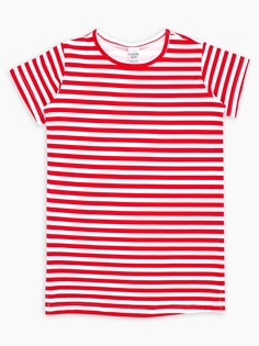 Платье детское Веселый малыш цв. красный р. 122-128