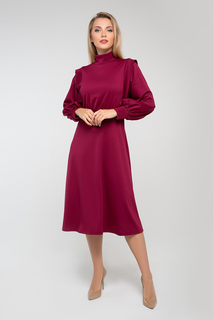 Платье женское Петербургский Швейное Дом 1416-1 бордовое 50 RU