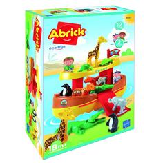 Конструктор Ecoiffier "Ноев Ковчег", Abrick, 12 животных, 2 фигурки