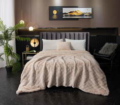 Покрывало Sofi De Marko Бернард кремовый 160х220/Пл-Б7К-160х220