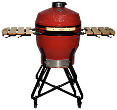 Керамический гриль START GRILL PRO (красный) 56 см / 22 дюйма