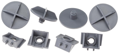 Комплектующее для клеток Ferplast Крепления Screw Set к пластиковой угловой полке L373