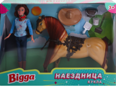 Игровой набор Bigga Кукла-наездница