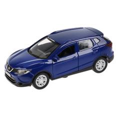 Машина металлическая инерционная Технопарк Nissan Qashqai синий, 12 см