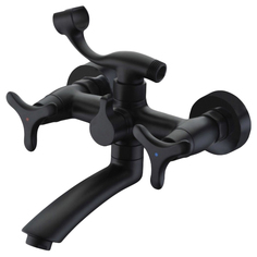 Смеситель для ванны Kaiser Trio 57122-2 Black