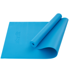 Коврик для йоги StarFit FM-103 голубой 173 см, 4 мм