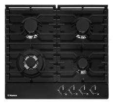 Встраиваемая газовая панель Hansa BHGS611391 Black