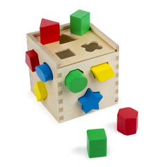 Сортировщик фигур Melissa & Doug Куб