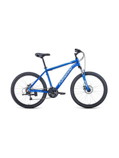 Велосипед 26" Forward Hardi 26 2.1 disc AL 20-21 г 18" Синий/Бежевый/RBKW1M66Q015