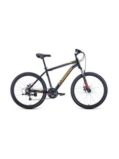 Велосипед 26" Forward Hardi 26 2.1 disc AL 20-21 г 18" Черный/Желтый/RBKW1M66Q014