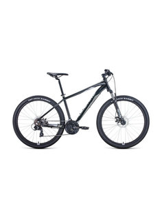 Велосипед 27,5" Forward Apache 27,5 2.0 disc AL Черный/Серый 20-21 г 15" RBKW1M67Q013
