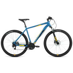Велосипед 29" Forward Apache 29 3.2 disc AL Бирюзовый/Оранжевый 20-21 г 17"