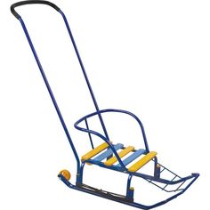 Детские санки Nika Kids Тимка 3К+, цвет: синий