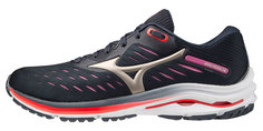 Кроссовки женские Mizuno Wave Rider 24 W черные 4 UK
