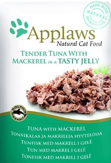 Влажный корм для кошек Applaws, кусочки тунца в желе, 70г
