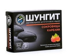 Натуральное шунгитовое мыло Shungite Сокровища Карелии 100 г