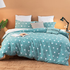 Комплект постельного белья СИТРЕЙД L358 - Евро, Делюкс-сатин, наволочки 50х70 и 70x70