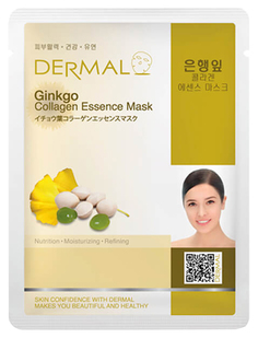 Маска Dermal с гинкго и коллагеном 23 г