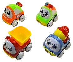 Машина инерционная Shantou Gepai Веселая стройка 4 шт 6666B