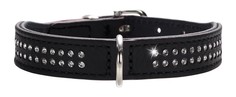 Ошейник для собак Hunter Diamond Petit Черный 35-39 см