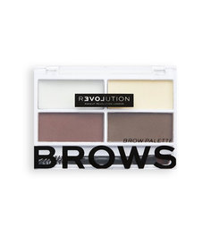 Набор ReLOVE by Revolution для моделирования бровей Brow Kit Colour Cult, Dark