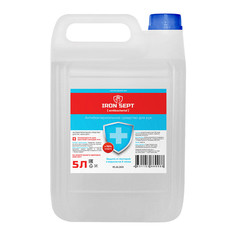 Антисептик-гель спиртовой 65% IRON SEPT канистра 5л