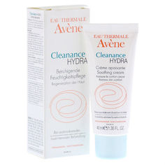 Успокаивающий крем Avene Cleanance Hydra для пересушенной проблемной кожи, 40 мл