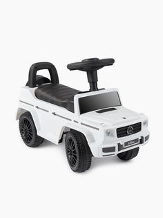 Детская машинка-каталка Happy Baby марки Mercedes Benz G350d (Mercedes - white) 50013-б