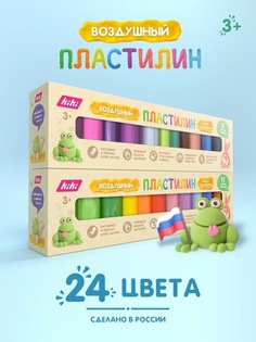 Пластилин Kiki, 24 цвета Kiki