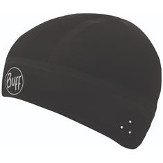 Шапка-бини унисекс Buff Windproof Hat solid black, р. S-M