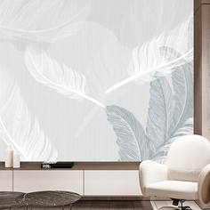 Фотообои VEROL Перья бумажные бесшовные 3,1 м2 200х155 см отделка стен и декор