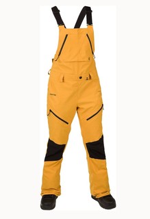 Брюки Сноубордические Volcom Elm Stretch Gore Bib Overall Resin Gold (Us:m)
